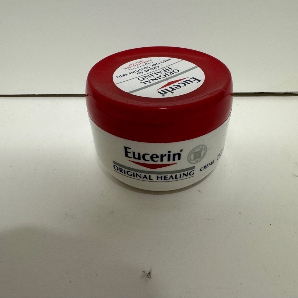 Eucerin Original Healing Creme For Dry Skin Sensitive Fragrance Free 4 OZ